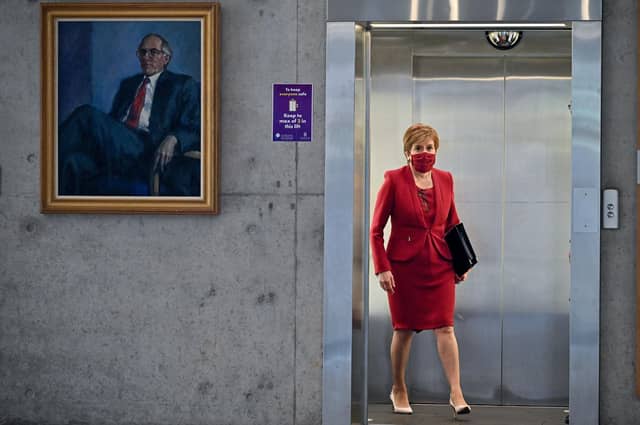 First Minister Nicola Sturgeon