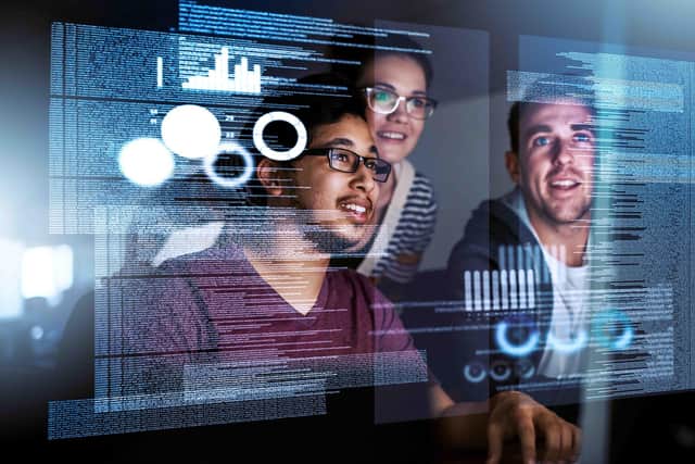 The report found that about 113,300 digital tech jobs were advertised in Scotland in 2019. Picture: Getty Images.