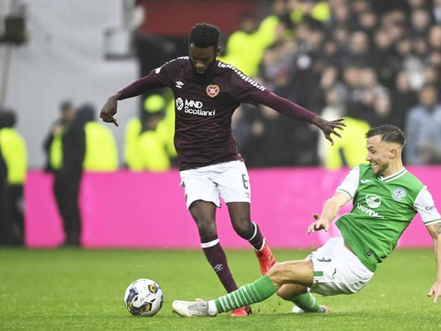 The next match between Hearts and Hibs at Tynecastle will not be broadcast live on TV.