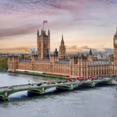 The Houses of Parliament, where Deputy Prime Minister Oliver Dowden spoke. Picture: Getty Images