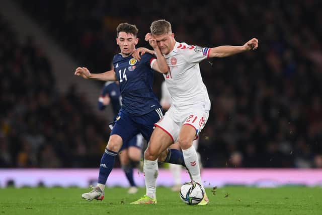 Gilmour has become a key player for Scotland.