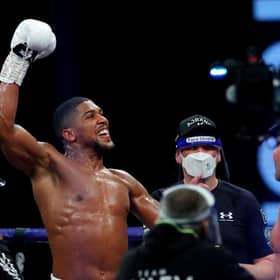 ANthony Joshua is back in the ring on Saturday on Sky Box Office (Photo by Andrew Couldridge - Pool/Getty Images)