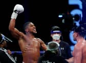 ANthony Joshua is back in the ring on Saturday on Sky Box Office (Photo by Andrew Couldridge - Pool/Getty Images)