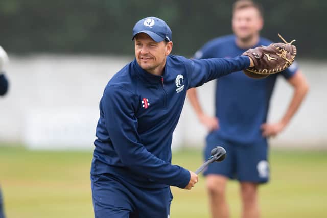 Scotland head coach Shane Burger will lead his side into three matches against New Zealand this week. (Photo by Mark Scates / SNS Group)