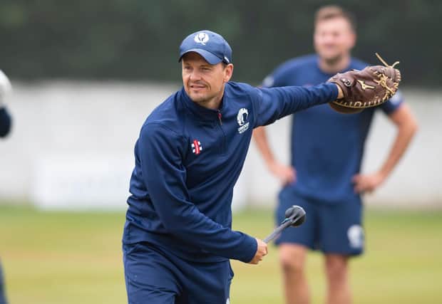 Scotland head coach Shane Burger will lead his side into three matches against New Zealand this week. (Photo by Mark Scates / SNS Group)
