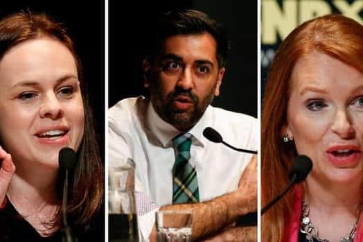 Kate Forbes, Humza Yousaf, and Ash Regan are running to be Scotland's next First Minister