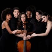 Jennifer Stumm (centre) and Ilumina players
