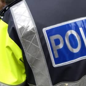 The A915 was closed this evening