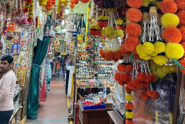 Little India, Singapore. Pic: Hannah Stephenson/PA.