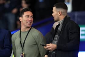 Scott Brown, left, has been linked with the vacant Queen's Park job.