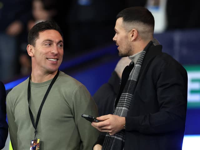 Scott Brown, left, has been linked with the vacant Queen's Park job.
