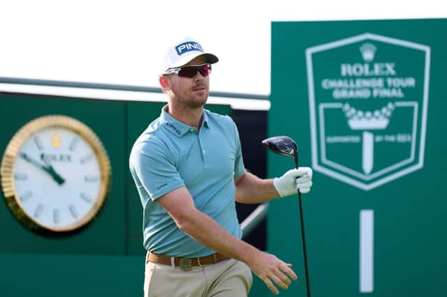 Brandon Stone pictured during this week's Rolex Challenge Tour Grand Final supported by The R&A at Club de Golf Alcanada in Mallorca. Picture: Angel Martinez/Getty Images.