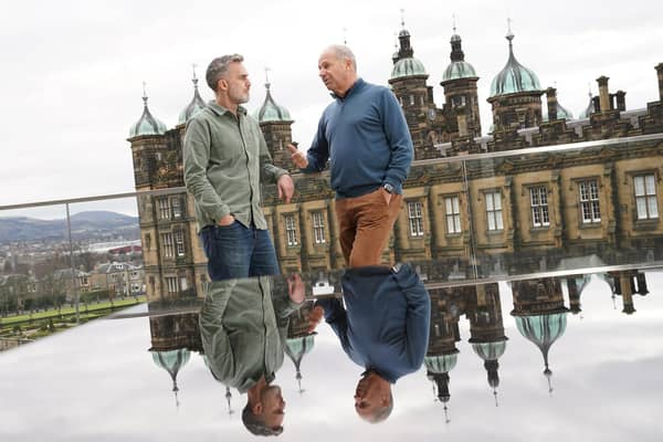 Infix founder and CEO Dr Matthew Freer and David Bowerman. Picture by Stewart Attwood