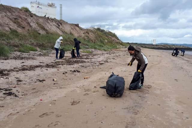 Environmental campaign group Leithers Don't Litter organised a clean-up of East Leith Sands three years ago.