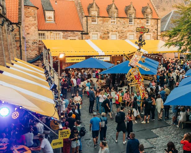 The Pleasance Courtyard is one of the most popular venues at the Edinburgh Festival Fringe. Picture: Andrew Perry