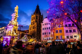 Cologne Christmas market, one of the stop-offs on a Rhine river cruise. Pic: Alamy/PA.