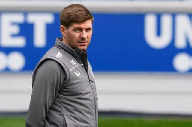 Rangers Manager Steven Gerrard. (Photo by Alan Harvey / SNS Group)