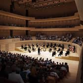 The main auditorium of the new Dunard Centre in Edinburgh's New Town.