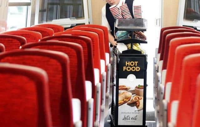 Rail Gourmet provides catering for LNER trains between Scotland and London