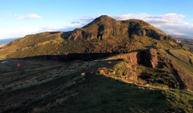 A man accused of murdering his pregnant wife by pushing her off Arthur’s Seat was eager to visit the Edinburgh landmark during his time in the Scottish capital, a court has heard.