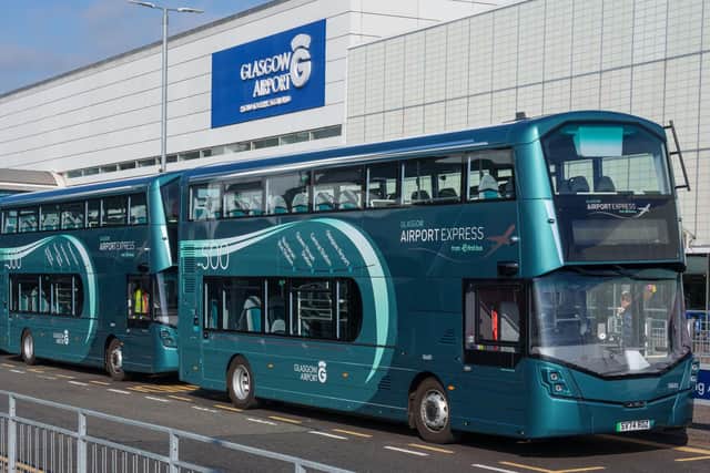 Glasgow Airport Express operated by First Bus