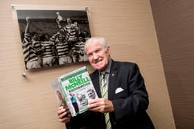 Celtic European Cup winner Bertie Auld has been diagnosed with dementia