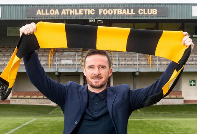 Barry Ferguson became manager of Alloa Athletic this summer. Picture: SNS