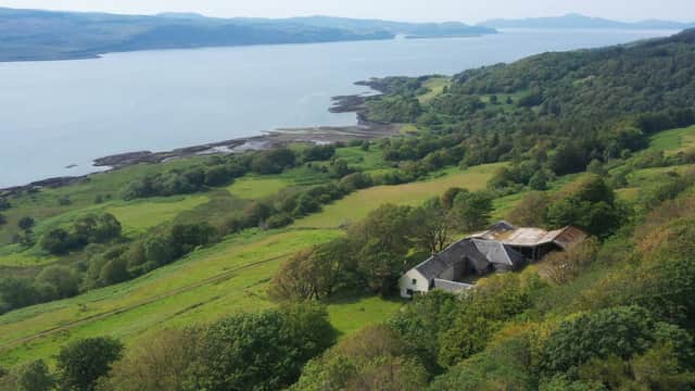 The Killandine Estate overlooking the Sound of Mull. PIC: Jim Manthorpe.