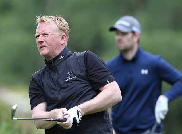 Paul McKechnie in action during last week's PGA Professional Championship at Slaley Hall in Northumberland. Picture: Nigel Roddis/Getty Images.