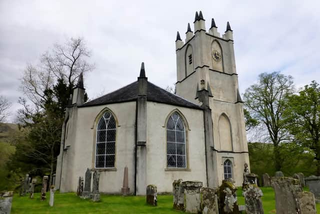 Glenorchy Parish Church in Dalmally, where the MacGregor stones are now on show following a 28-year project to restore and conserve them. PIC: geograph.org