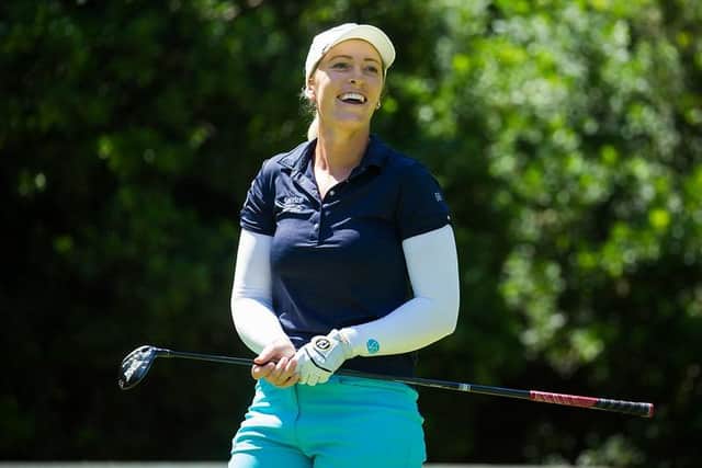 Laura Beveridge, pictured playing in the Estrella Damm Ladies Open Presented By Catalunya at Club de Golf Terramar in Sitges just under a year ago, had her best year so far last season on the LET. Picture: Tristan Jones/LET.