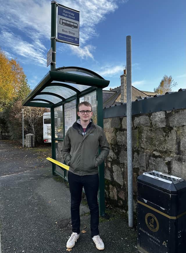 Councillor Sam Payne will be campaigning for a timetabled service in Insch to be reinstated.