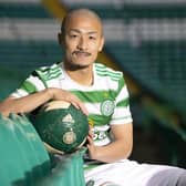 Daizen Maeda has reunited with former boss Ange Postecoglou at Celtic. (Photo by Alan Harvey / SNS Group)