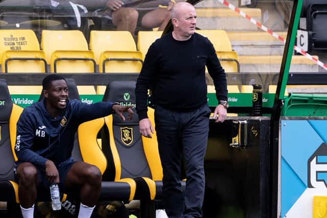 Livingston manager David Martindale watched his side lose in heartbreaking fashion against Aberdeen (Photo by Alan Harvey / SNS Group)