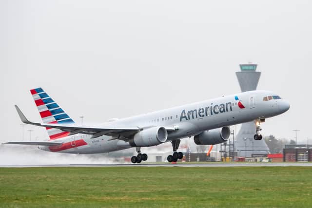 American Airlines has cancelled Philadelphia flights from Edinburgh this summer. Picture: Ian Georgeson.