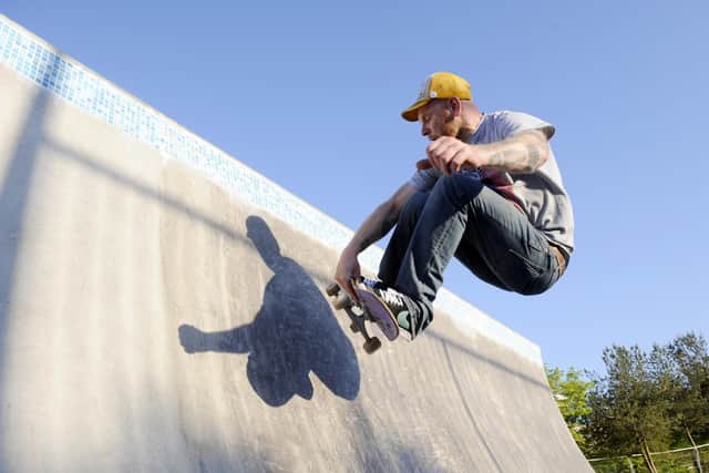 Livingston Skatepark could become a listed building as moves are made to protect the site which became Scotland's spiritual home of skateboarding and earned a reputation around the world. PIC: Greg Macvean.