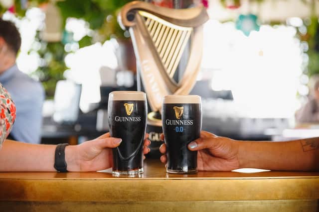 There has been strong demand for both regular Guinness and its zero strength version.