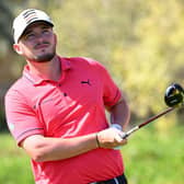 Ewen Ferguson during a practice round for this week's Ras Al Khaimah Classic at Al Hamra Golf Club. Picture: Ross Kinnaird/Getty Images.