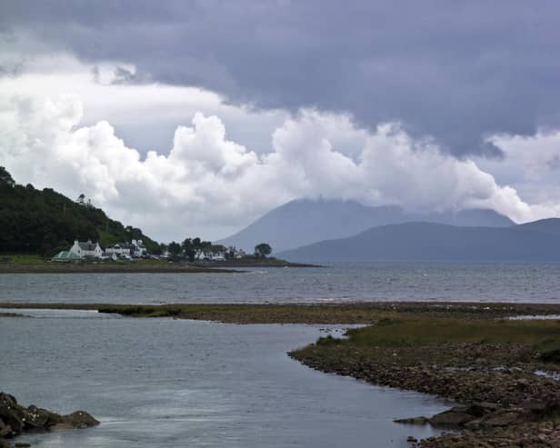 Applecross, where the skulls were discovered