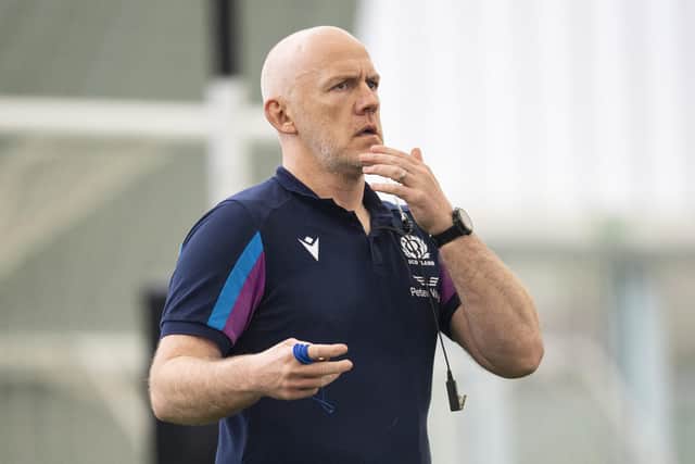 Scotland defence coach Steve Tandy. (Photo by Ross MacDonald / SNS Group)