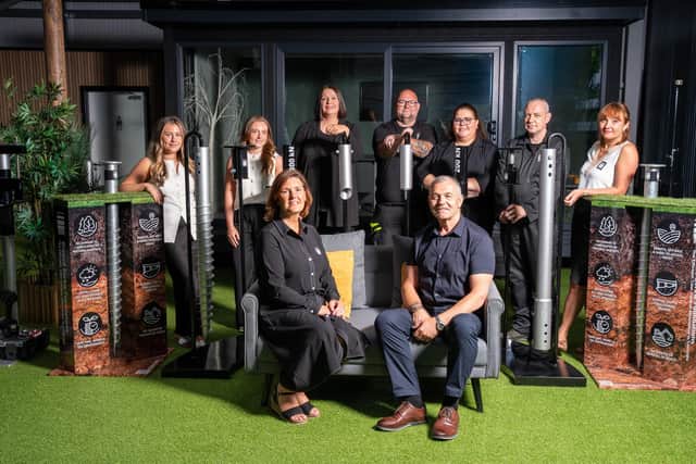 Team members at Radix, which is headquartered in Dundee with an additional base in Chelmsford.