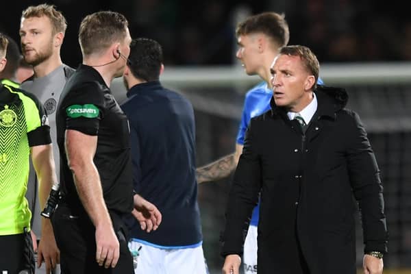 Celtic manager Brendan Rodgers questioned John Beaton's VAR interventions during the 2-0 defeat to Hearts on Sunday.