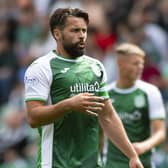 Hibs defender Darren McGregor will retire from playing at the end of the season. (Photo by Mark Scates / SNS Group)