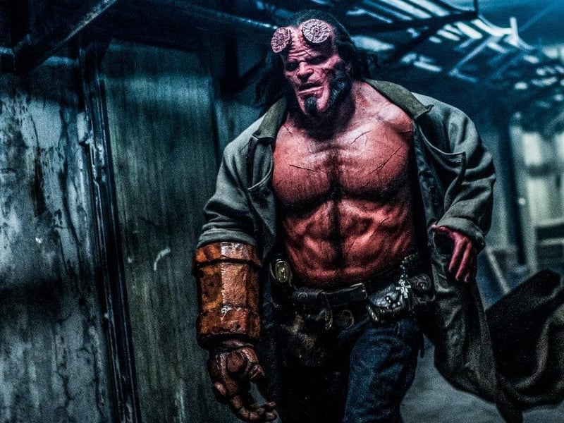 Ron Perlman stars as the reluctant hero Hellboy as the world is threatened by forces from the underworld.