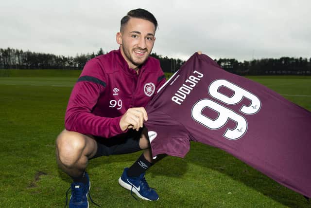 Donis Avdijaj had a short spell with Hearts and is now with FC Zurich. (Photo by Ross MacDonald / SNS Group)