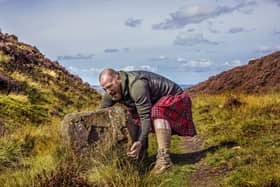 An example of the average training regime of a Scot preparing to take part in the Kiltwalk in Edinburgh.
