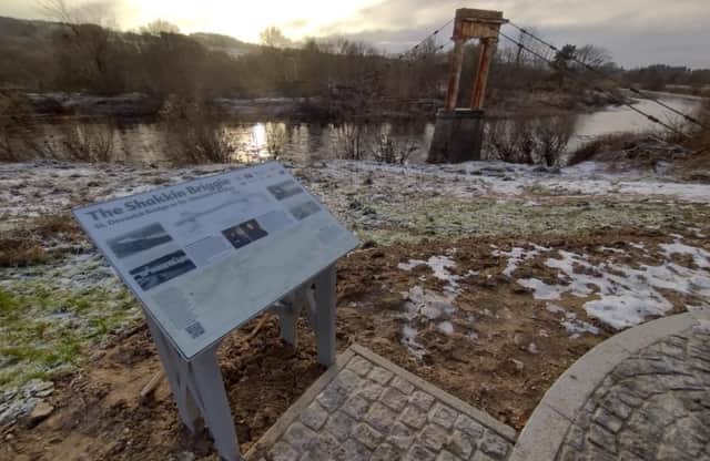 New seating and interpretation was opened in December last year.