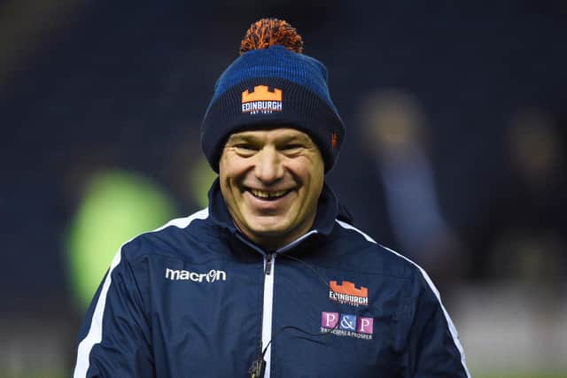 Edinburgh head coach Richard Cockerill.