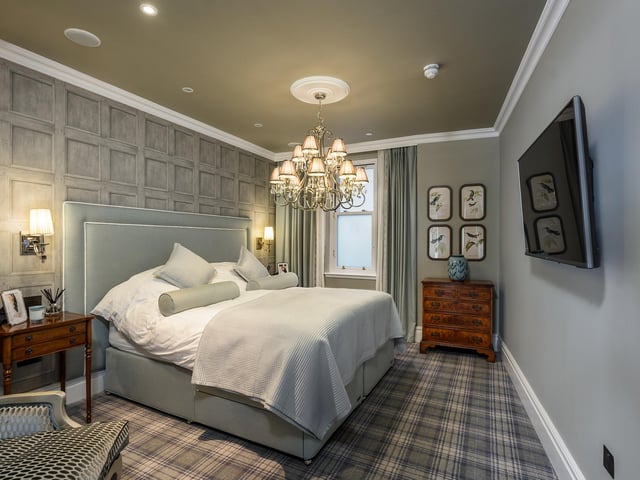 Exterior: Residents can access a communal lounge and a roof terrace with spectacular views across the fairways and West Sands Beach. Parking at The Old Course Hotel.
