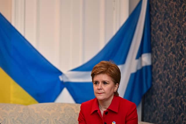 First Minister Nicola Sturgeon says NATO should not rule out No Fly Zone over Ukraine (Photo: Jeff J Mitchell/PA Wire)